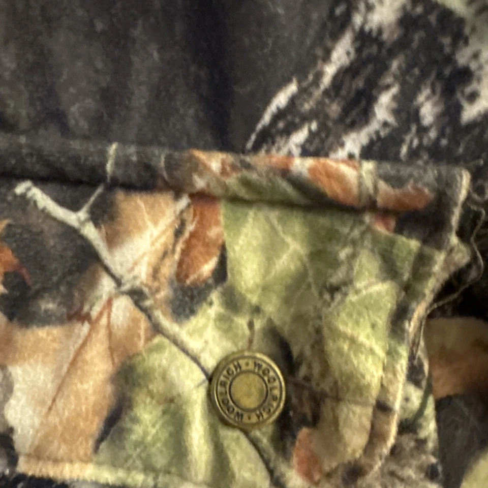 Chaqueta de Caza Woolrich Acolchada Forrada Camuflada Roble Musgo Nueva Para Hombre M Foto 3 de 4