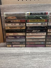 Lot Of 107 Mixed Cassette Tapes Mostly Country