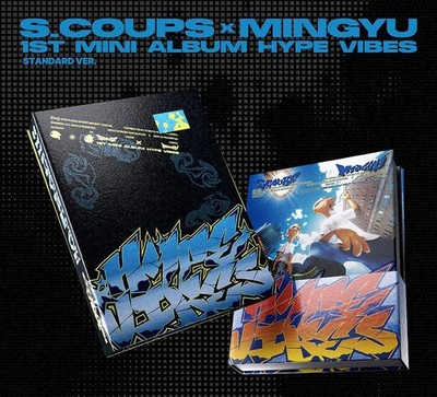 S.COUPS X MINGYU HYPE VIBES 1st Mini Album Mini CD+Photo Book+Poster+3 Card+GIFT