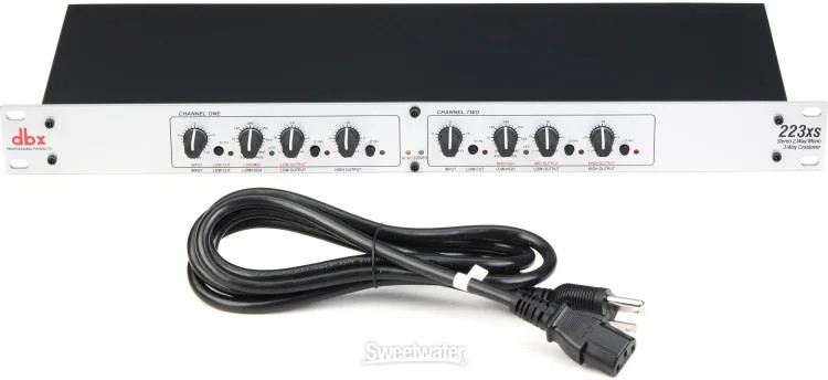 DBX 223XS Stereo 2-Way/Mono 3-Way with XLR Connectors Crossover