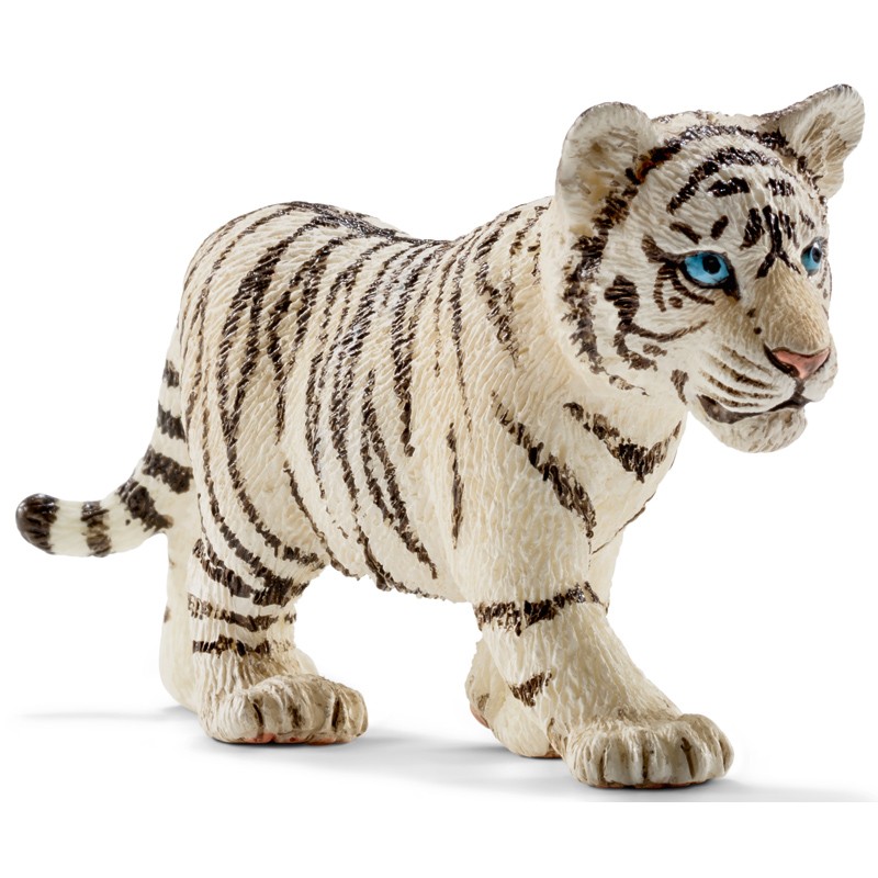 Schleich Wild Life Tiger Cub White Animal Figure 14732 Collectable Toy
