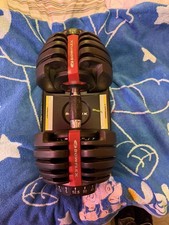 x1 Bowflex Selectech 552 Adjustable Single Dumbbell 5 - 52lbs READ