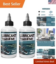 Custom Silicone Treadmill Lubricant for Optimal Performance - 2 Bottle Kit