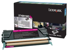 Original Lexmark X748H1MG Magenta Toner. New Sealed Box, We Ship Fast!