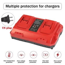 Battery Fast Charger For Einhell 18V Li-ion X-Change 4511437 PX-BAT52 Battery US