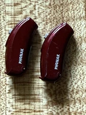 Click:: 1 pair of  Phonak Bolero V50-M BTE digital Hearing Aids