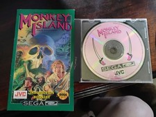 Secret of Monkey Island Sega CD w Manual