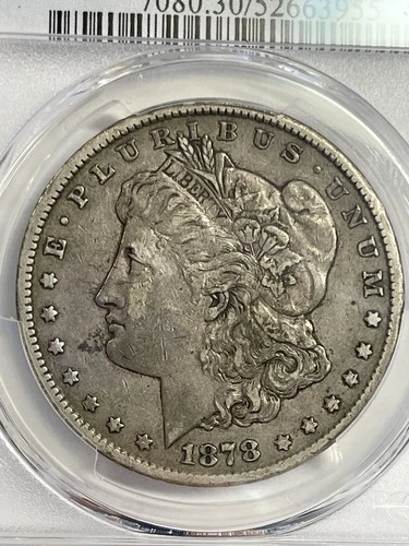 1878-CC Morgan Silver Dollar, PCGS VF30, 2,212,000 Minted---REEDERSONG