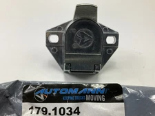 Automann 179.1034 Trailer Connector Socket, Dual Pole Horizontal