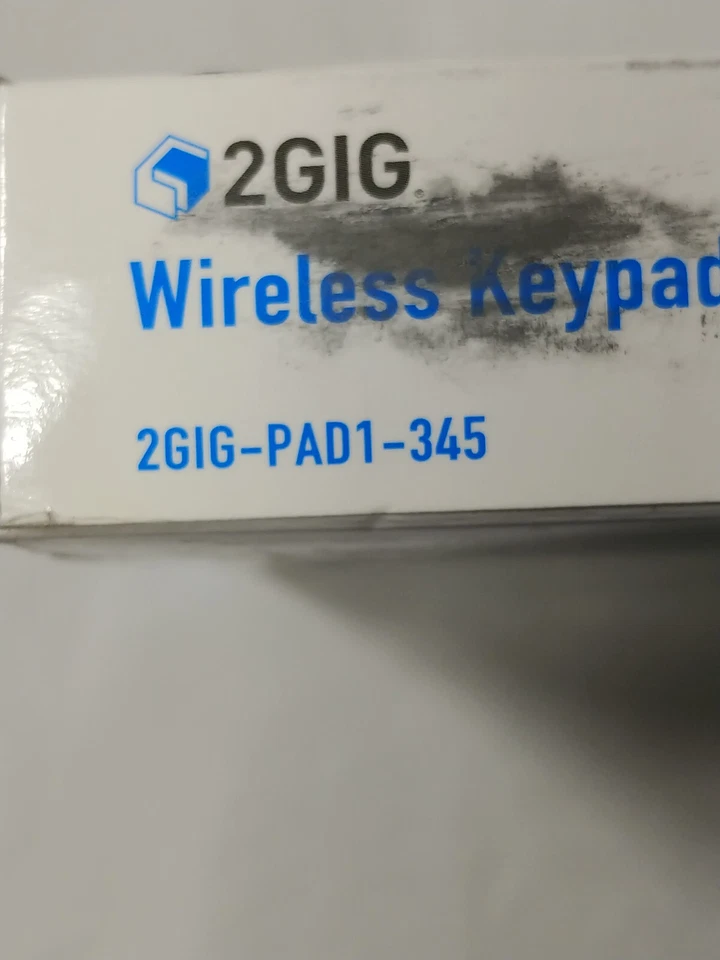 Nortek 2GIG Wireless Keypad Model 2GIG-PAD1-345 New In Box - Image 4 of 4