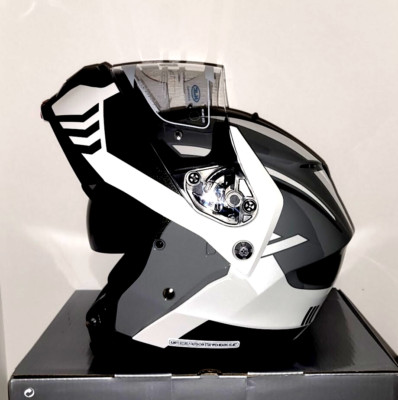 HJC C91 Kaon Motorcycle Helmet Modular Sunscreen Gray XXL 2XL USA DOT