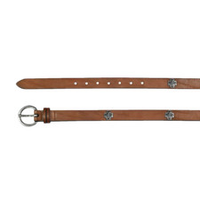 Catchfly Ladies Western Cross Concho Chestnut Brown Belt 2040BE11