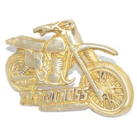 MaßGeschneidert Motocross Messing Aufkleber Abzeichen Emblem Univesal FüR Gec