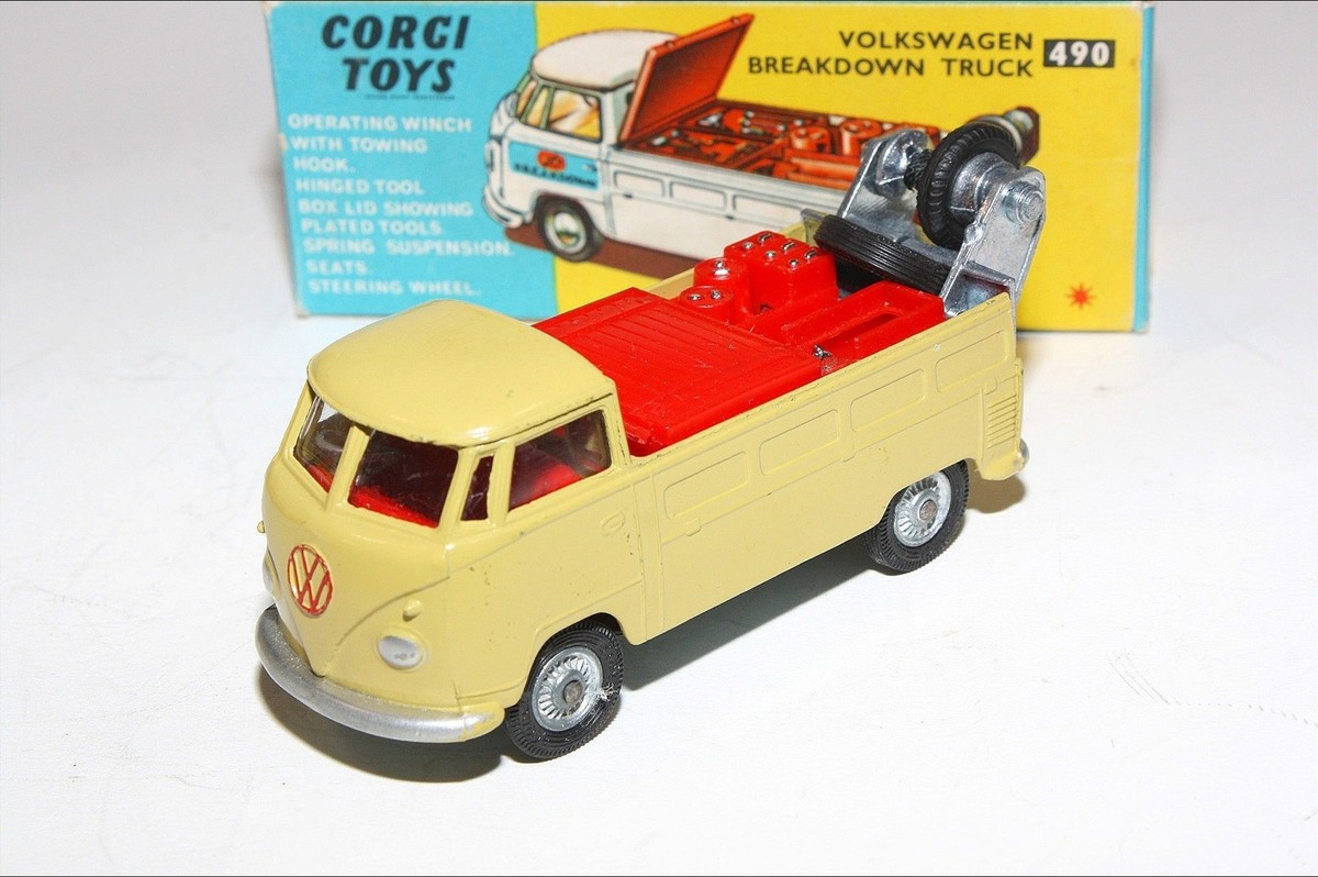 Corgi 490 Volkswagen Breakdown Truck, Mint in Good Original Box | eBay