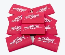 (10) 2/0 or 1/0 Gauge Heat Shrink Tube 1.5 x 2" Ring Terminal Tubing - Red