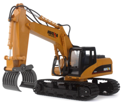 RC Escavatore A Catena Telecomandato Escavatore + Pinza Legno - Foto 9