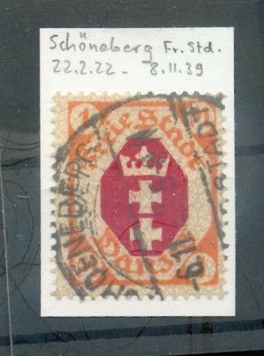 Danzig Stamp Schöneberg (05004)