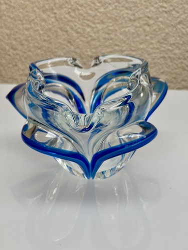 Vide-poche Ou Cendrier Murano En Verre épais - Italie - Neuf