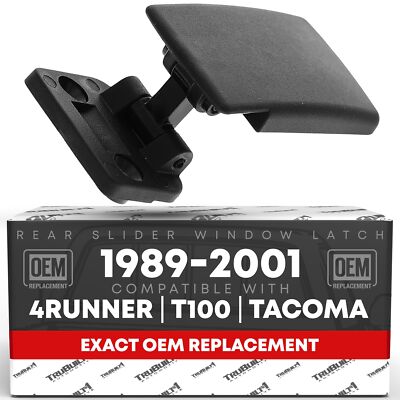 Rear Sliding Window Latch - Compatible with 1995-2000 Toyota Tacoma, 93-98 To...