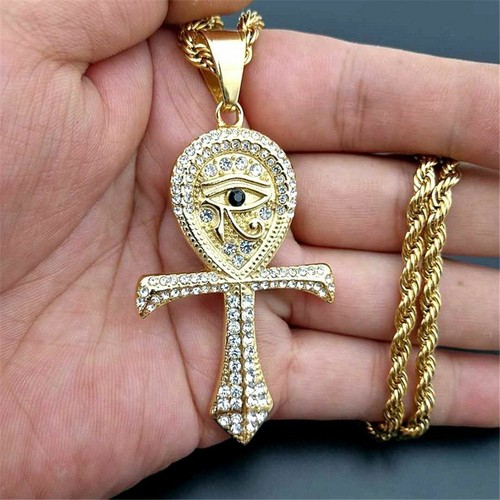 Egyptian Ankh Cross Pendant For Women 