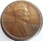 1924 S Lincoln Cent, Low Mintage, VF  (24SOC2)
