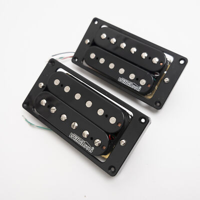 Humbucker Pickups Wilkinson for Gibson Guitar Bridge&Neck Pickup Set Black