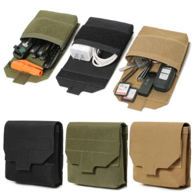 MOLLE Bag Tactical EDC Pouch Men Outdoor Organizer Pouch Wallet Small Bag Pocket