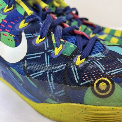Nike Kobe IX 9 EM Low Brazil Game Royal Green Shoes Size 8