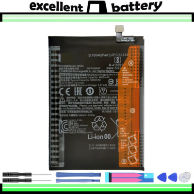 For XIAOMI POCO M3 Pro 5G / Redmi Note 10 5G Battery Replacement (BN5A)