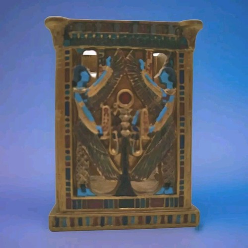 Luxor Collection Egyptian Decor Ancient Culture Resin Candle Holder. 4