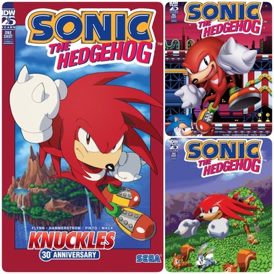 SONIC THE HEDGEHOG KNUCKLES 30TH ANNIVERSARY SPECIAL*REGS & [1:10] PRESALE 11/20