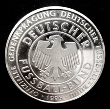 DFB - Deutscher Fussballbund Gedenkpr&auml;gung Fritz Walter &Oslash; 40mm zum 75.Geburtstag