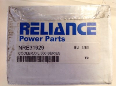 Reliance Power Co Oil Cooler Lubricating RE31929
