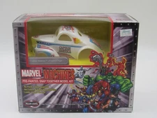 Marvel Machines Captain America Freedom Flyer Pre-Painted Model Kit Polar Lights