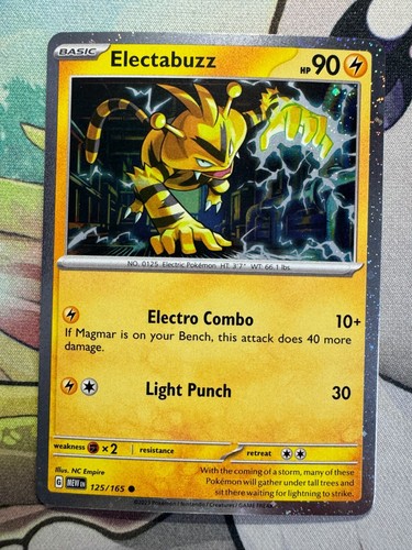 Electabuzz Holo English Pokemon TCG BKBQ615