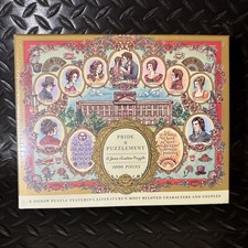 Pride and Puzzlement: a Jane Austen Puzzle : A 1000-Piece Jigsaw Puzzle ...