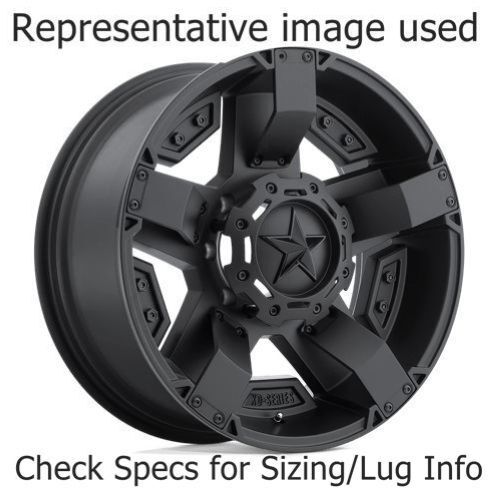 XD Wheels XD811 RockStar II 10x20 Matte Black with Accents Rim for sale ...