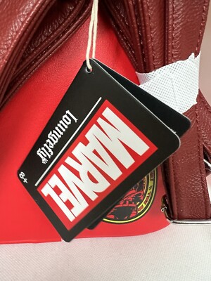 Marvel Daredevil Loungefly Bag Red Backpack Purse Handbag  display picture 3