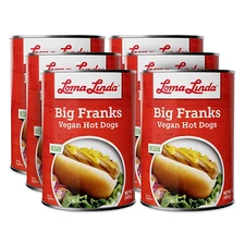 - Plant-Based - Big Franks (15 Oz.) (Pack of 6)