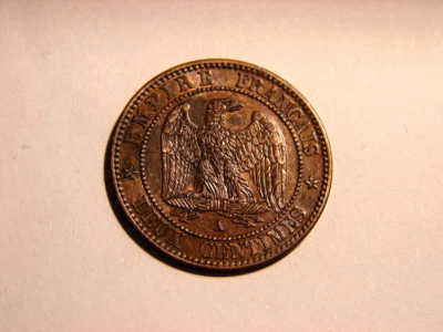 FRANCE. 2 CENTIMES NAPOLEON III . 1862.A. PARIS. - Photo 1/2