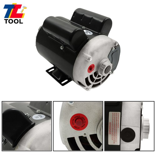 5HP 56HZ SPL Air Compressor Motor 3450 RPM Single Phase Electric Motor 230V 7/8" - Picture 4 of 16