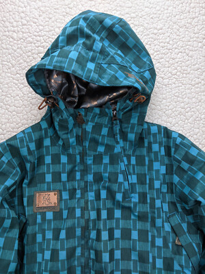 CAPP3L by Ride Snowboards Womens S Jacket WaterProof Hood Teflon