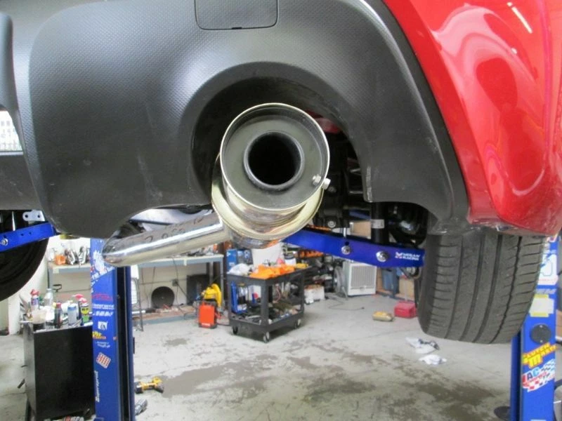 Escape MEGAN 4" 101mm Punta Inoxidable Drift Catback para FRS FR-S BRZ 86 13-18 Foto 4 de 4