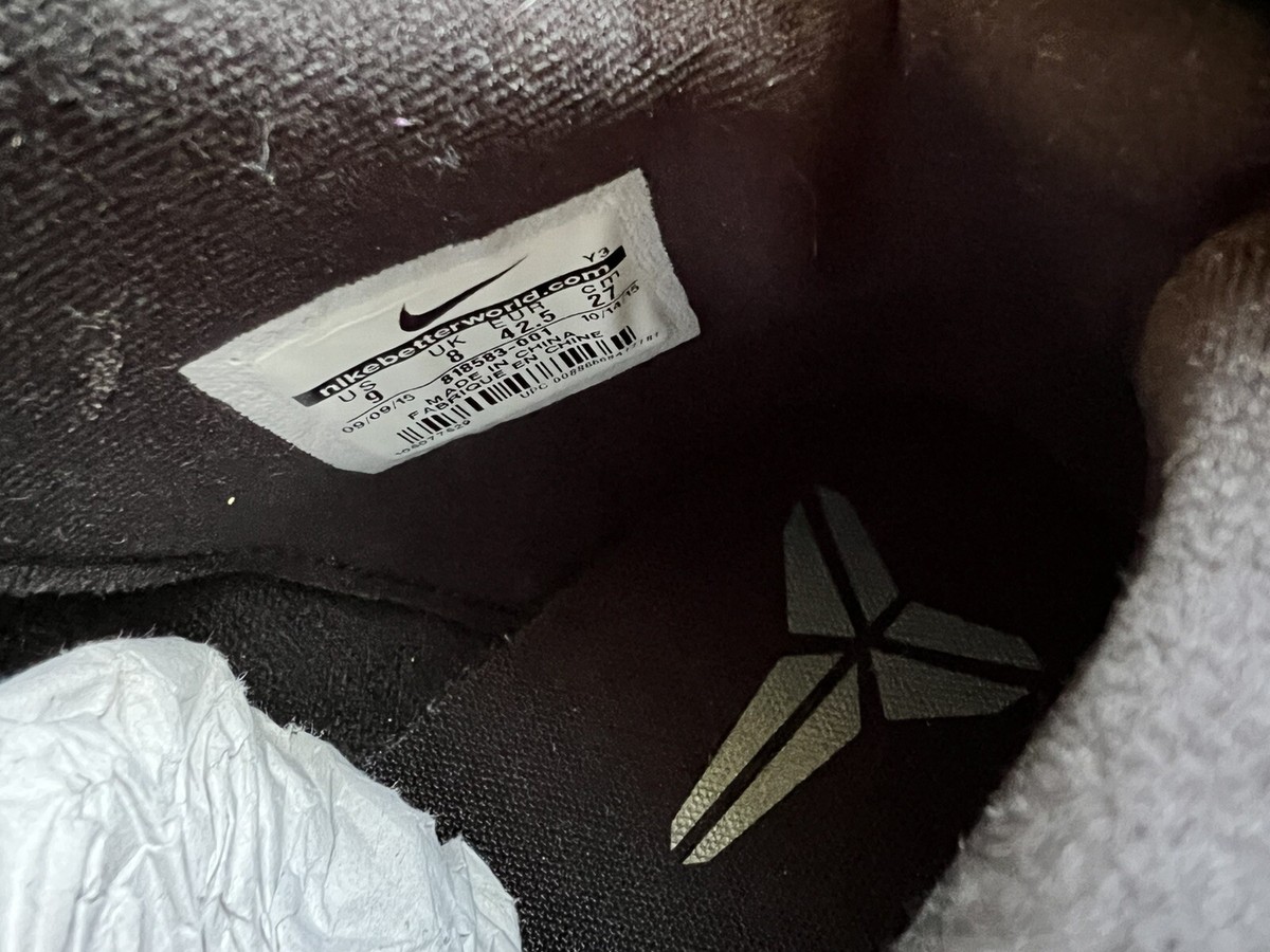 Kobe 6 / Icon Custom Size 9 | eBay display picture 3
