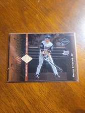 2001 Leaf Limited #159 Darin Erstad 366/500 Lumberjacks Bat MINT FLAWLESS RARE!!