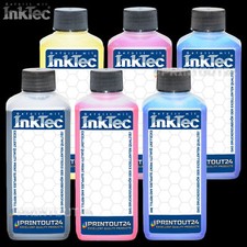 0.6L InkTec Sublimation Ink Refill Ink Set T2431 T2432 T2433 T2434 T2435 T2436