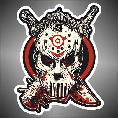 Aufkleber Dj Slait Music decal STICKER Hard Rock Metal Punk rap pop