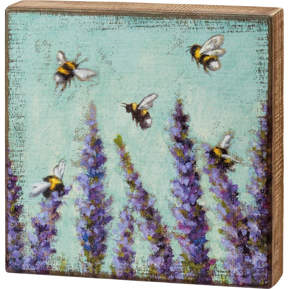 New Lavender & Bees Box Sign - Image 4 of 4