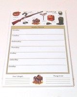 Shooting Weekly Planner Shooting Weekly Planner