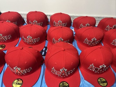 Los Angeles Angels Anaels Hat Banned New Era Fitted Cap In Stock 7 1/4 